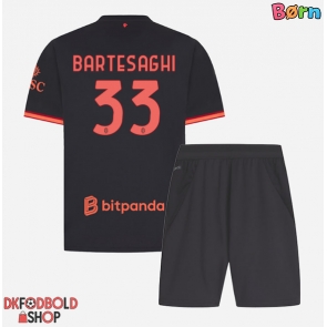 AC Milan Davide Bartesaghi #33 Tredje trøje Børn 2026-27 Kort ærmer (+ korte bukser)